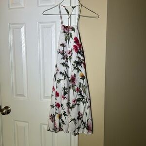 B Original Floral Swing Dress with Open Back